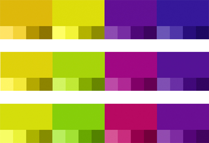 Hr Grafik Farben Gelb