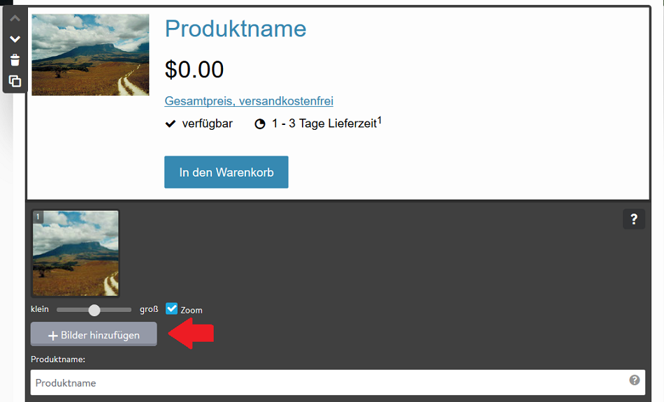 Id 610 Jimdo Shop Bilder Hinzufügen