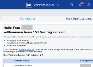 Id 504 1Und1 Vertragsservice