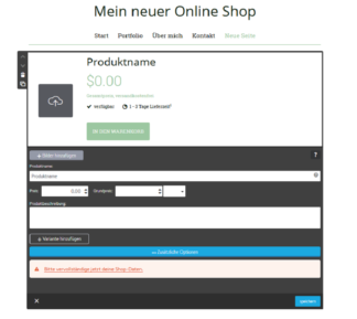 Id 610 Jimdo Online Shop Einrichten Gross