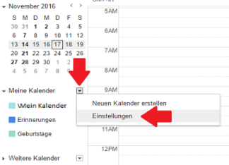 Id 613 Google Kalender Einstellungen