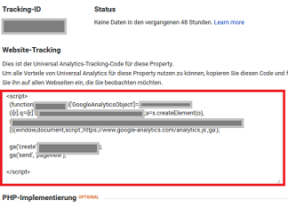 Id 723 Tracking Code Google