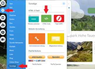 Id 729 Screenshot Wix Html Code Einfügen