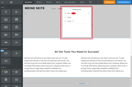 Id 428 Weebly Hintergrund Optionen Gross