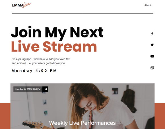 Beispielseite Stream 02