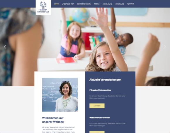 Beispielseite Schule1