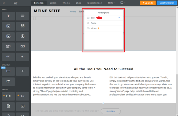 Id 428 Weebly Hintergrund Optionen Gross
