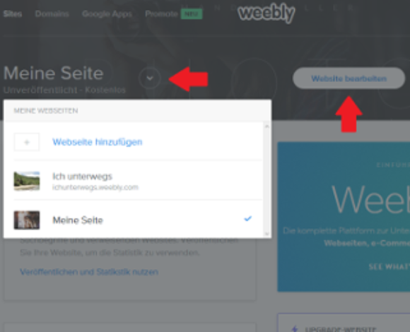 Id 432 Weebly Website Bearbeiten