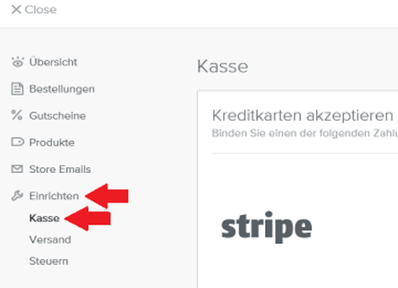 Id 448 Weebly Shop Einrichten Kasse