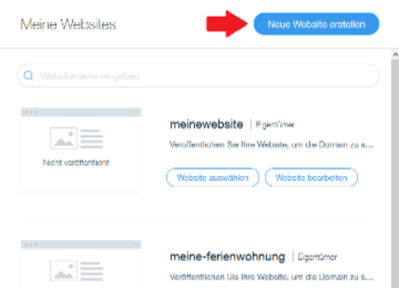 Id 690 Screenshot Wix Neue Website Erstellen