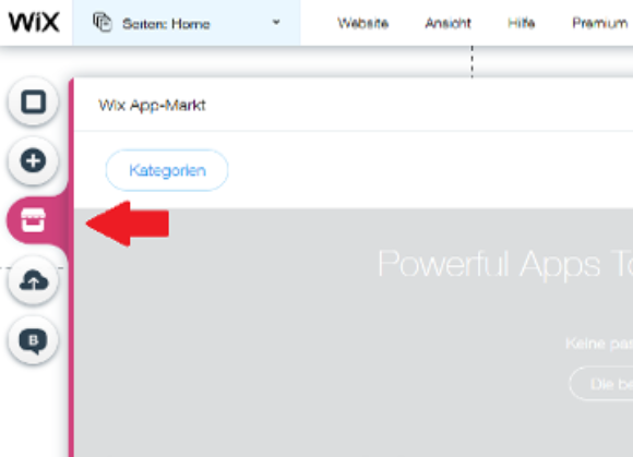 Id 732 Screenshot Wix App Markt Auswaehlen