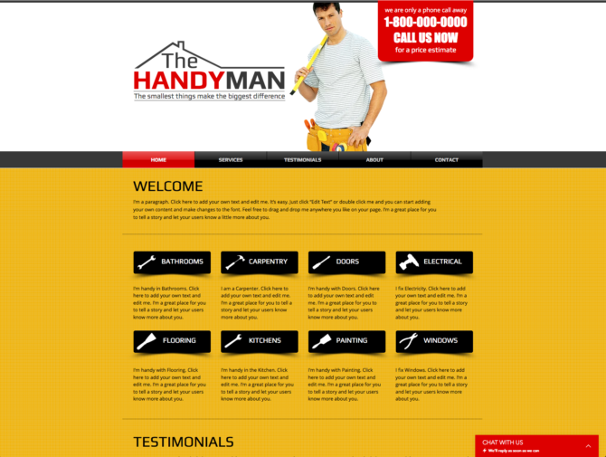 Beispielseite Handwerker2