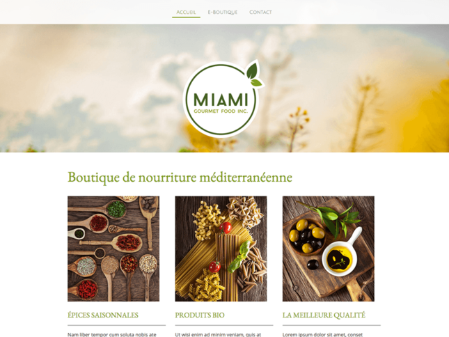 Boutique en ligne Boutique en ligne